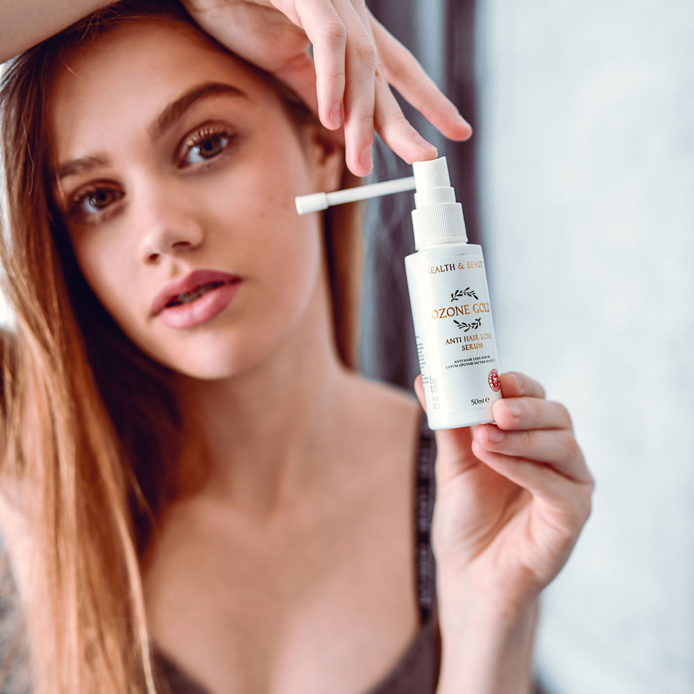 8680885440836 OZONE GOLD - Anti hair loss serum Panthenol anti hair loss hair loss cure hair growth ozonized olive oil ozone gold ozone