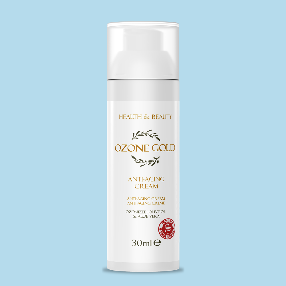 Ozone Gold – Αντιγηραντική κρέμα με όζον και Aloe vera – 30ml