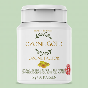 Ozone Gold – Κάψουλες μαλακής γέλης με όζον και όζονισμενο ελαιόλαδο