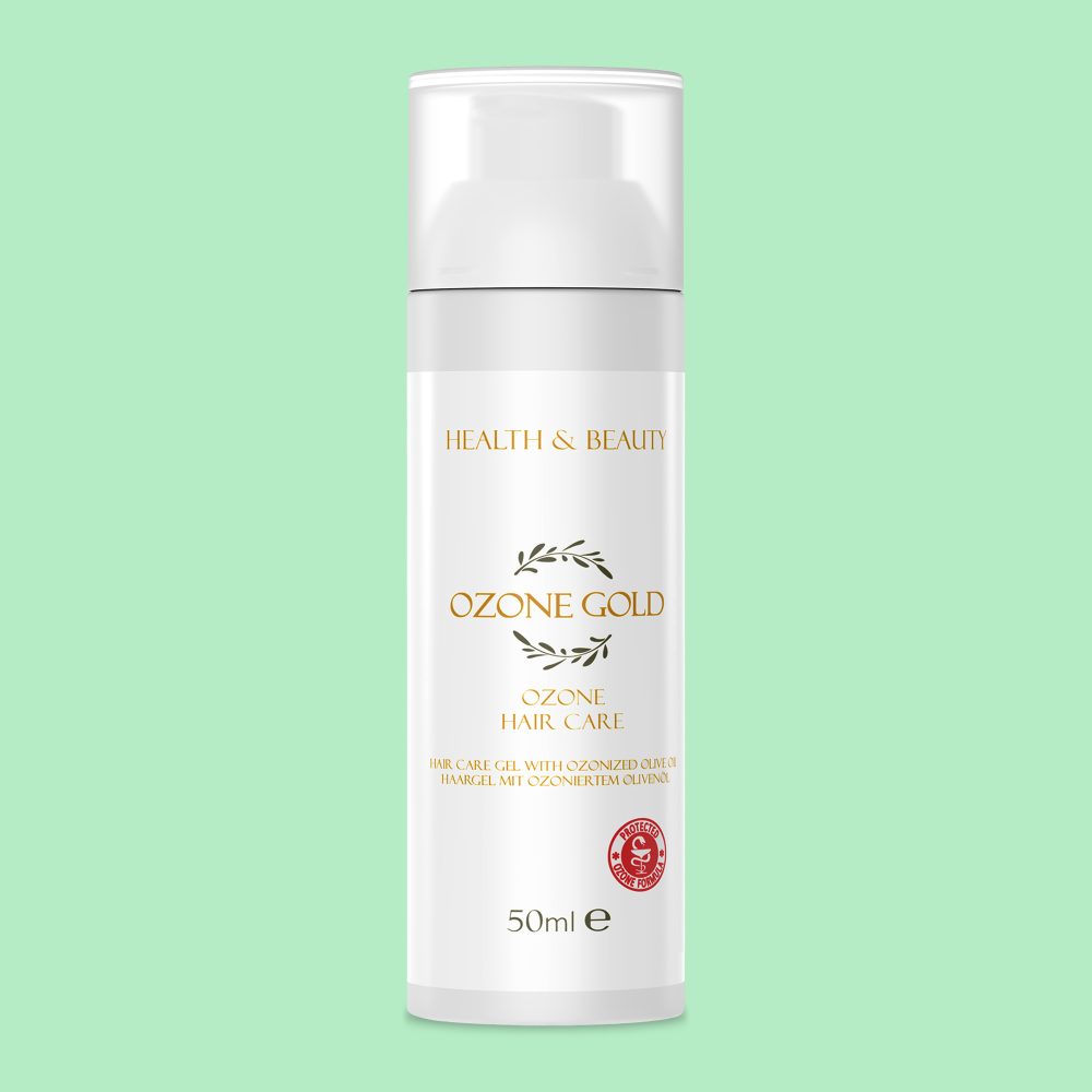 Ozone Gold – Gel περιποίησης μαλλιών με οζονισμένο ελαιόλαδο – 50ml