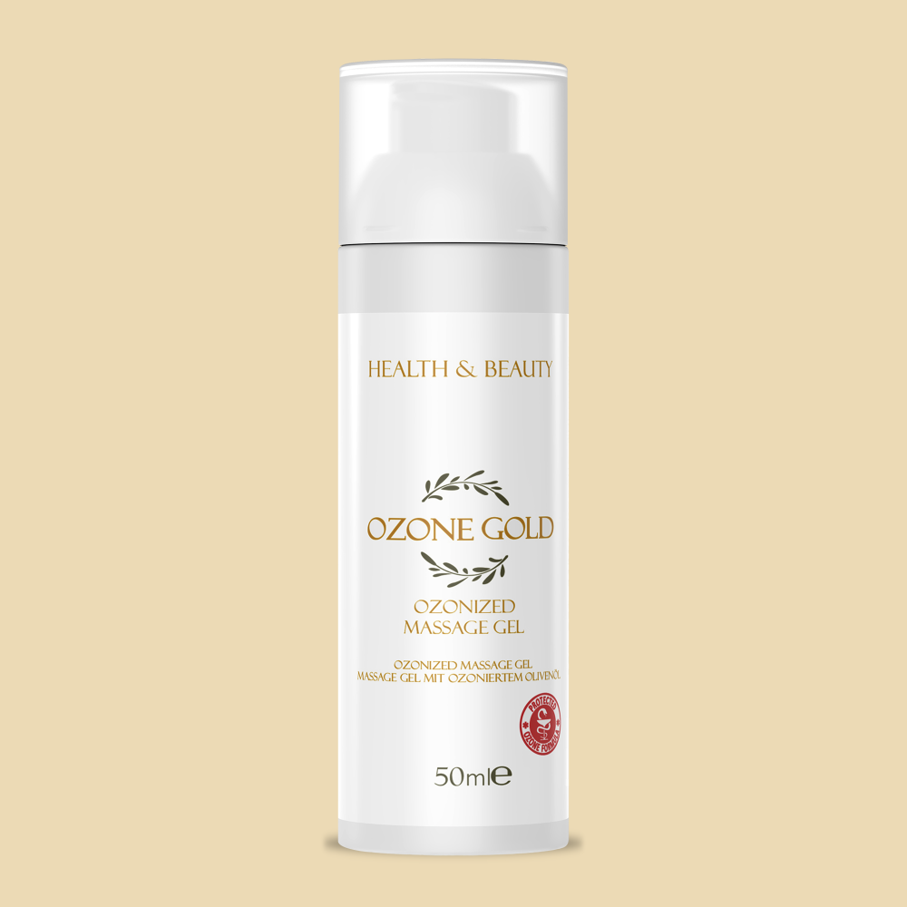 Ozone Gold – Gel μασάζ με οζονισμένο ελαιόλαδο – 50ml