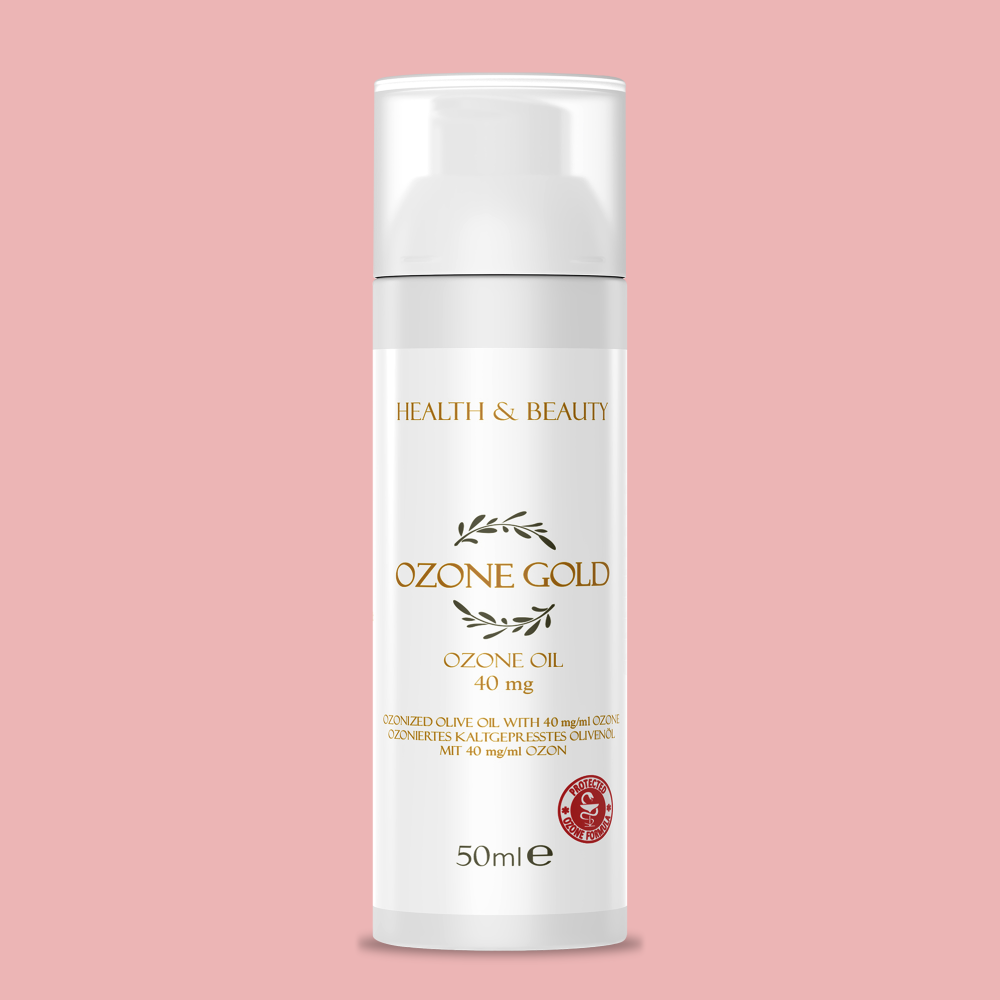 Ozone Gold – Οζονισμένο ελαιόλαδο ψυχρής έκθλιψης με 40 mg/ml όζον – 50 ml