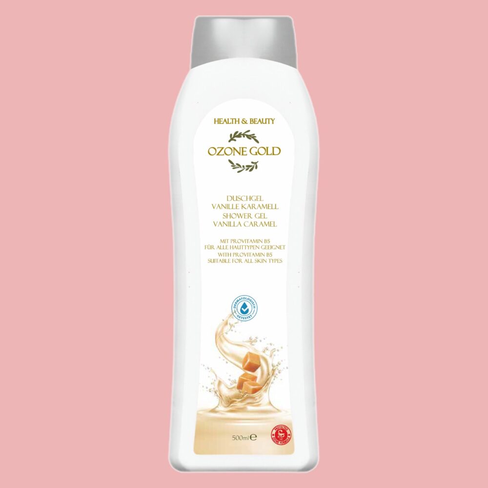 Ozone Gold – Shower Gel Βανίλια/Καραμέλα – 500ml